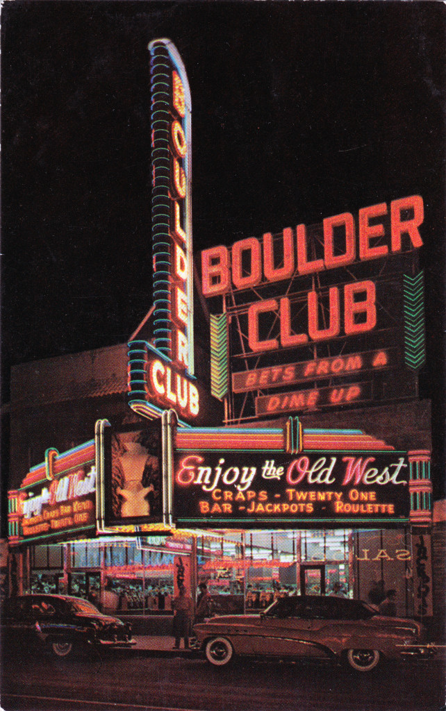 Boulder Club Sign